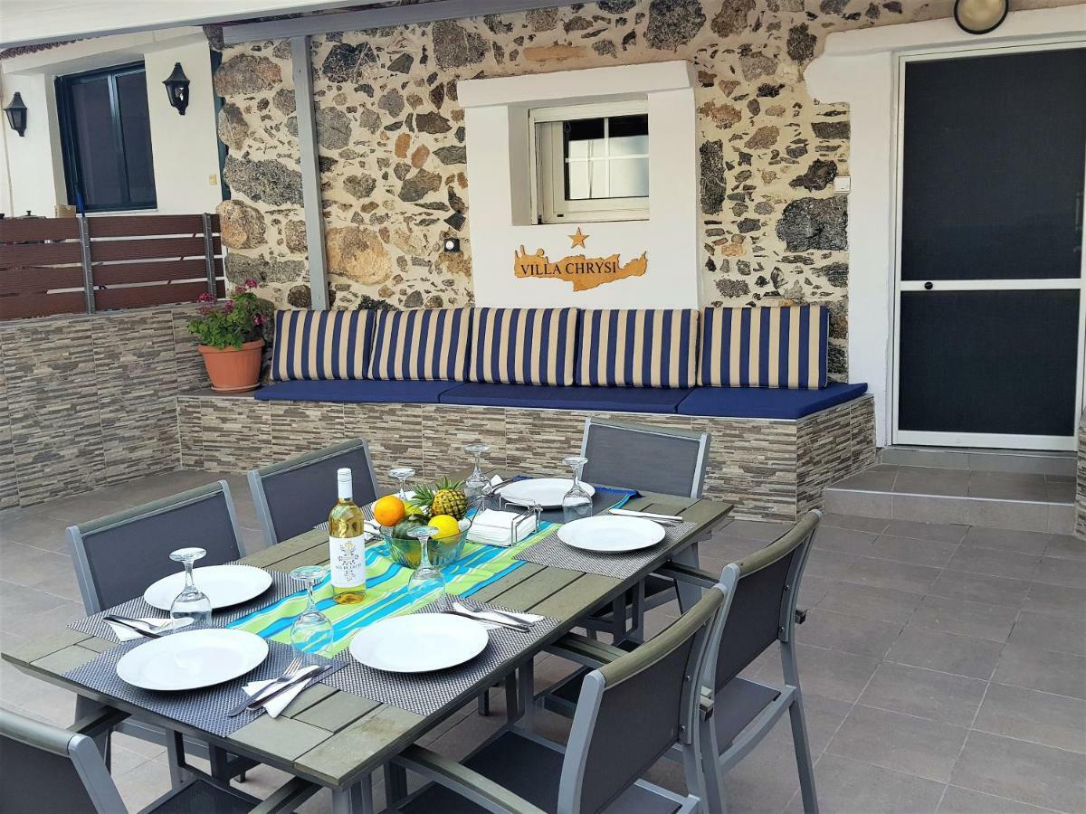 Villa Chrysi Agalianos ภายนอก รูปภาพ